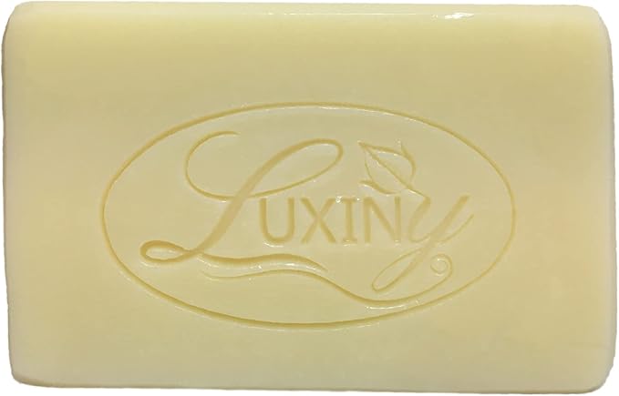 Luxiny Natural Soap Bar, Cocoa Butter & Shea Handmade Body Soap and Bath Soap Bar is a Palm Oil Free Moisturizing Vegan Castile Soap for All Skin Types Including Sensitive Skin (Single) - Image 3